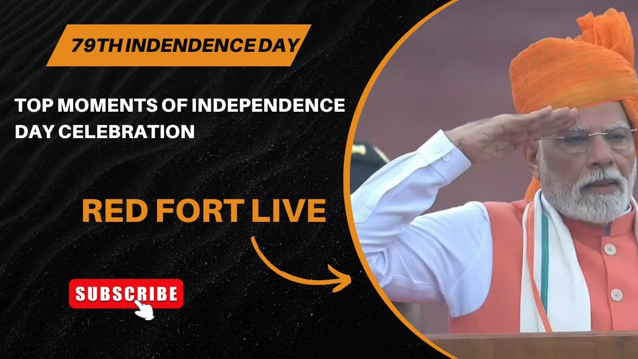 PrahariPrakhar's tweet card. Fascinating moments from 79th Independence Day celebrations