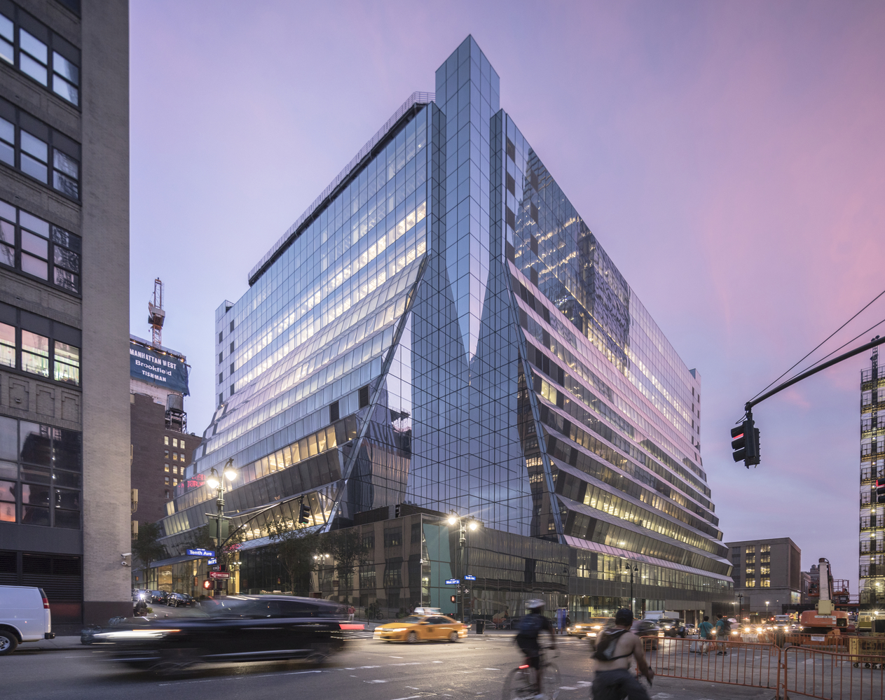 rexarchitecture's tweet card. Vote for Five Manhattan West / REX