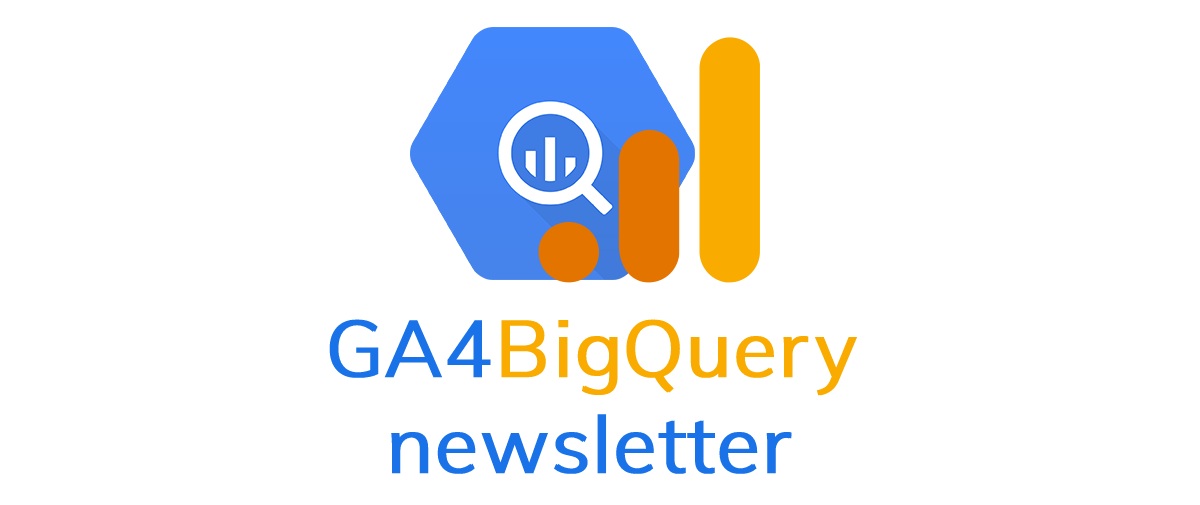 GA4BigQuery's tweet card. Hi there, A warm welcome to the 218 new subscribers who joined since the last newsletter! It's time for your monthly update on GA4 and BigQuery. Another subtle BigQuery push from Google As of...