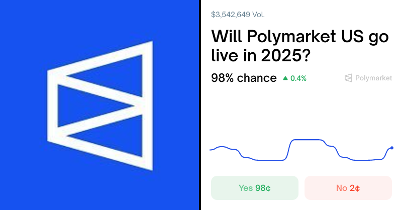 DannyT1502's tweet card. Polymarket | This market will resolve to "Yes" if a real-money trade is publicly placed on a regulated, Polymarket-operated Designated Contract Market (DCM) by December 31, 2025, at 11:59 PM ET....