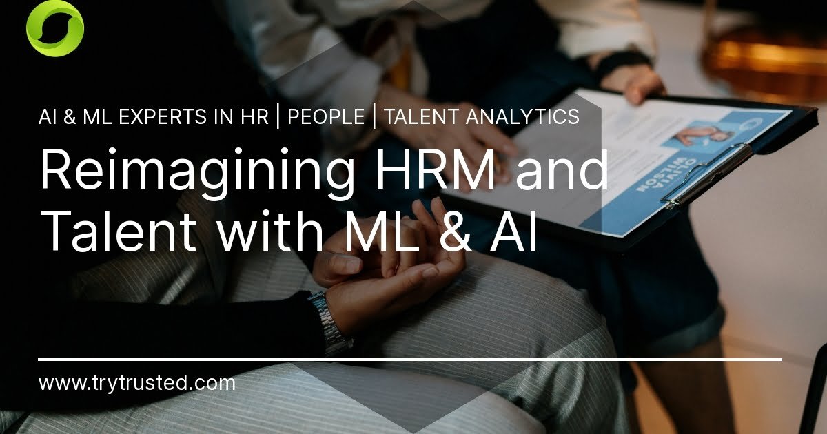 Trusteddatatech's tweet card. Harness data-intelligent decision-making and maximise talent potential with our HR and Talent analytics solutions.