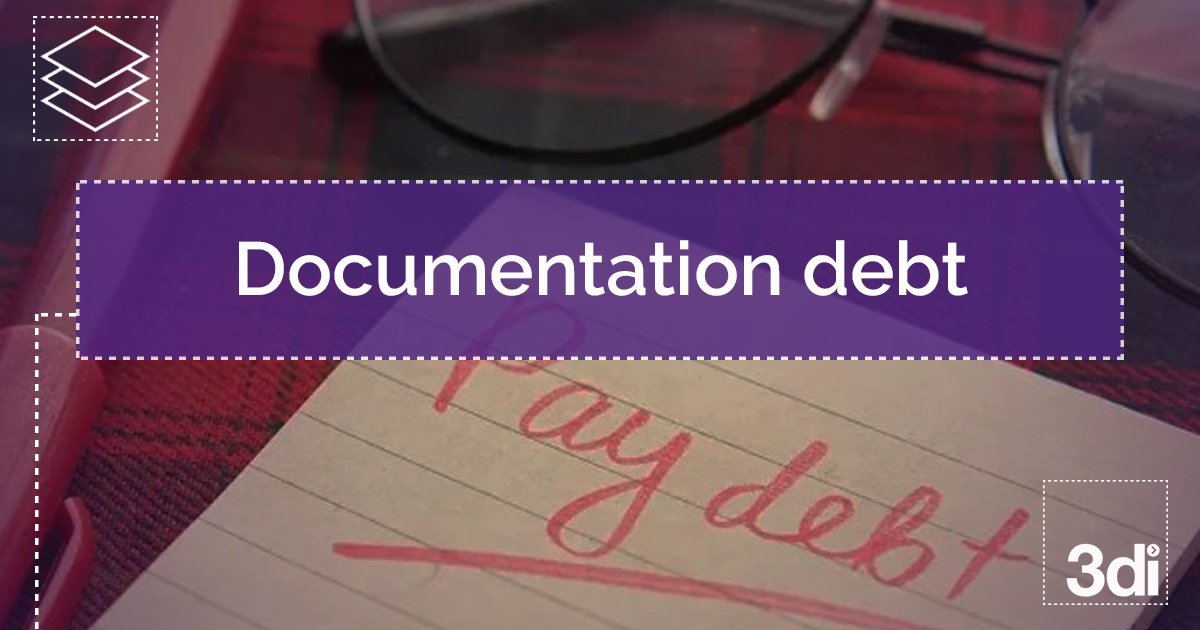 3ditweets's tweet card. In this article, one of our technical writers discusses the hidden costs of documentation debt. Read more here.