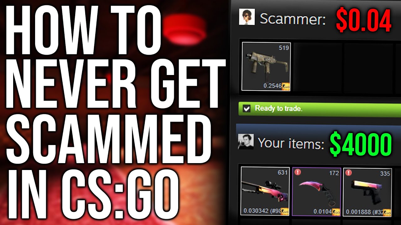 zipelCS's tweet card. HOW TO NEVER GET SCAMMED IN CS:GO (API Scams & Hacks)