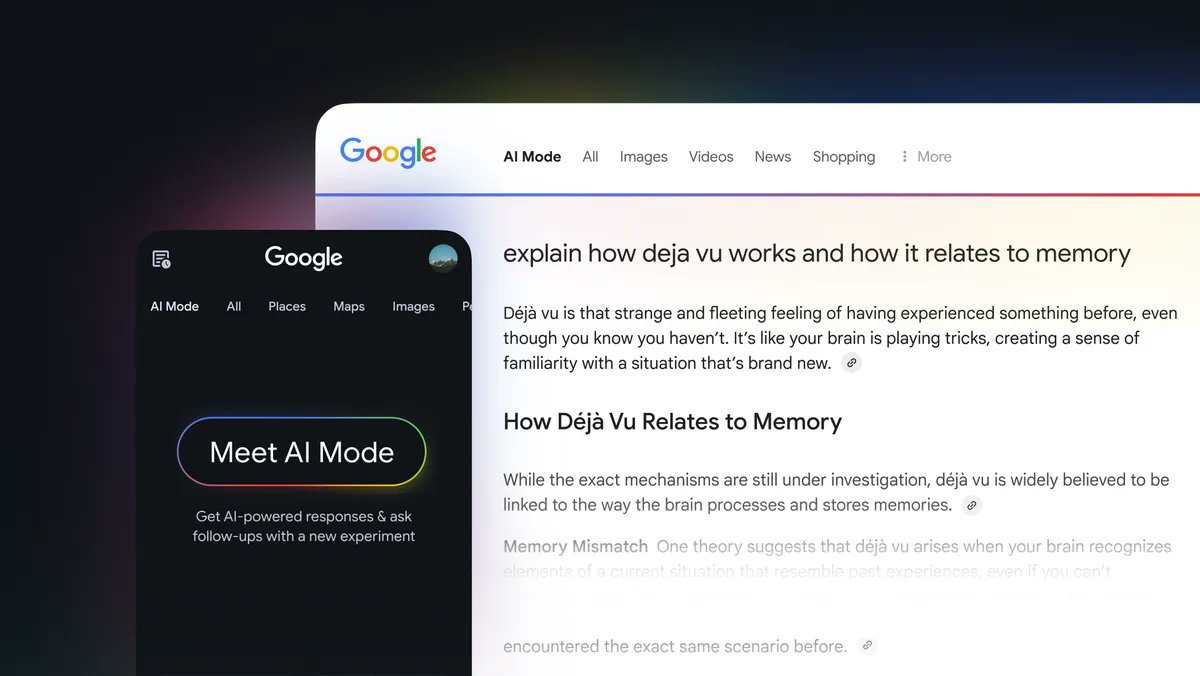 TechBeamsBlog's tweet card. Explore the Google AI Mode Expansion in India, a game-changer for search with conversational AI and deep insights. Learn SEO strategies to stay visible.