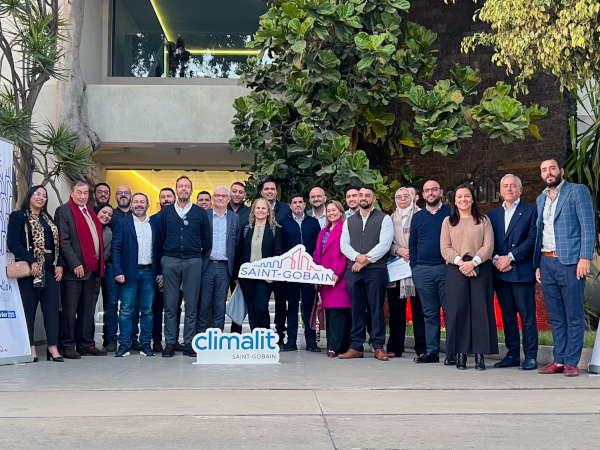 glassonweb's tweet card. Saint-Gobain Glass is pleased to announce the launch of Climalit® Plus in Morocco, an innovative double-glazing solution with solar control designed to enhance energy efficiency in modern homes.
