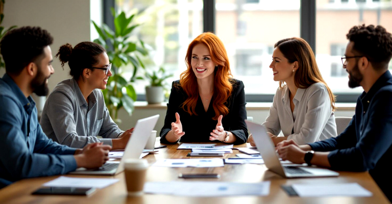 andrewroche99's tweet card. Discover how collaborative leadership helps teams thrive by unlocking their full potential. Simple tips to inspire and guide your team.