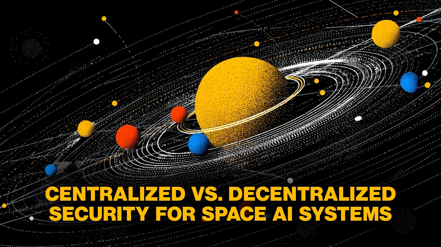 helpnetsecurity's tweet card. AI-driven space systems highlight the trade-offs in centralized vs decentralized security, shaping how networks detect and respond to threats.
