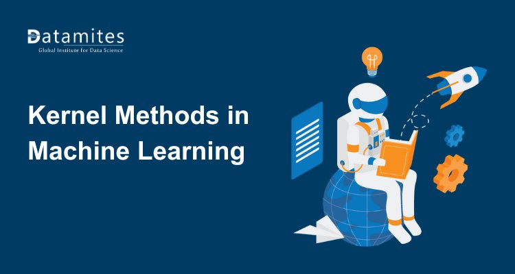 DataMites's tweet card. Explore kernel methods in machine learning, their role in handling complex data, and how they enhance algorithms like SVM for better predictions and performance.