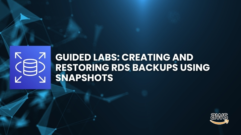 tutorialsdojo's tweet card. Description Amazon RDS (Relational Database Service) allows users to create and restore backups using snapshots, providing a robust and reliable solution