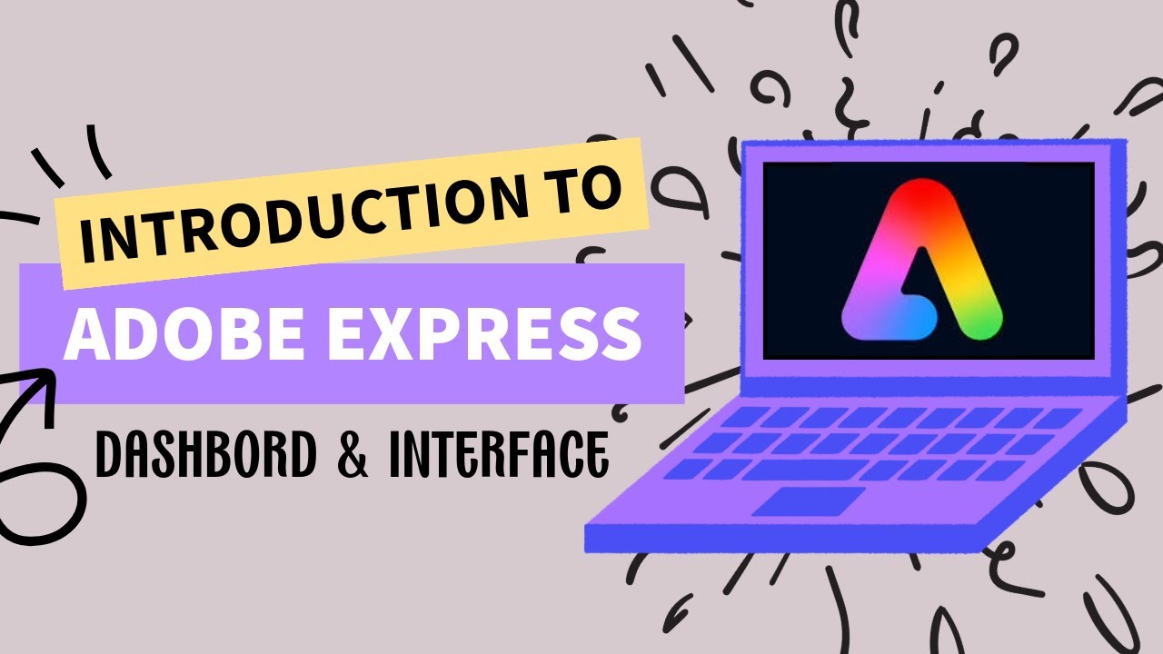 MrMeehanTech's tweet card. Adobe Express Tutorial: Exploring the Dashboard & Interface