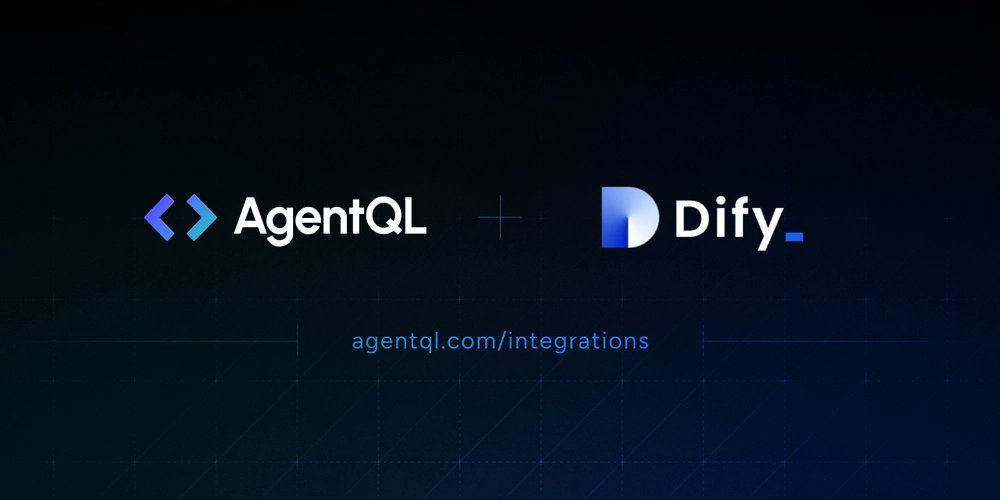 CodeNewbies's tweet card. AgentQL now integrates seamlessly with Dify, making it easier than ever to build AI applications that...