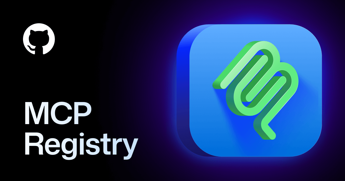 KustoTechnology's tweet card. A faster, safer way to build with AI: the GitHub MCP Registry centralizes MCP servers for effortless discovery, integration, and open collaboration.