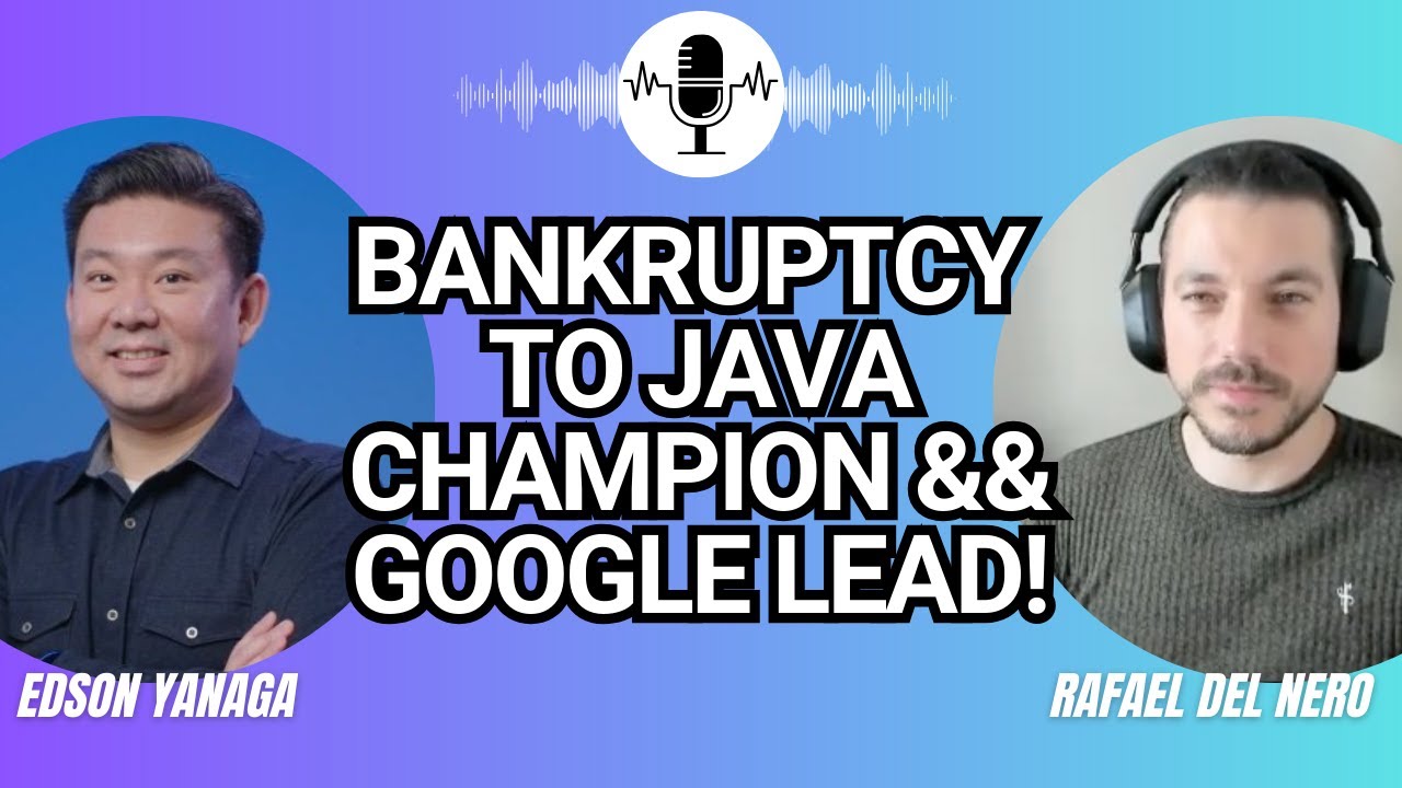 RafaDelNero's tweet card. Java Rockstar Career #5 - From Bankruptcy to a Dream Job on #RedHat...