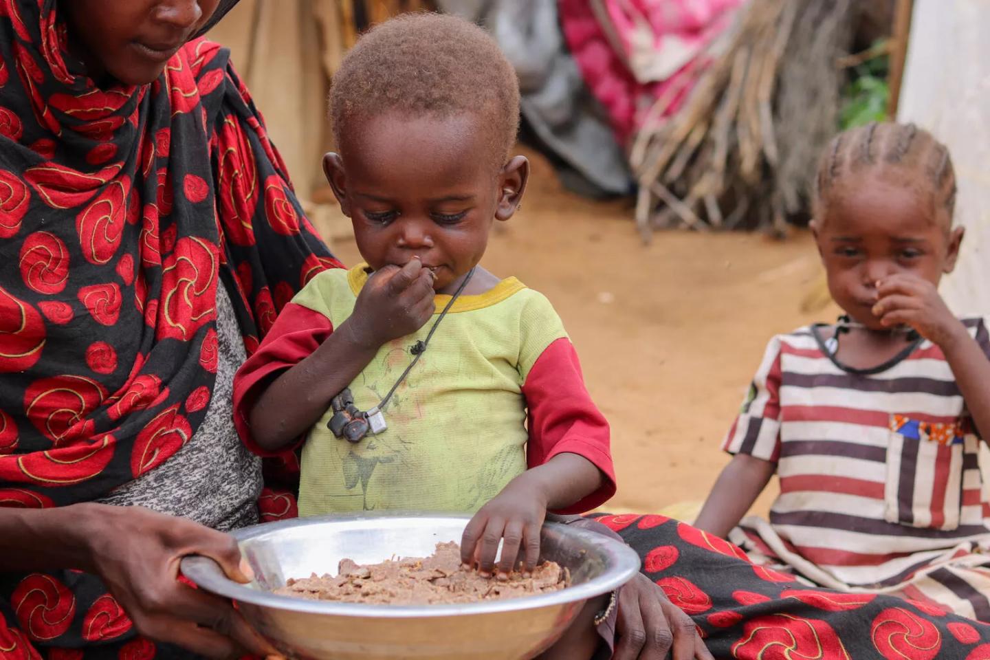 UNICEFSudan's tweet card. After 500 days under siege, children in Sudan’s Al Fasher face starvation, mass displacement, and...