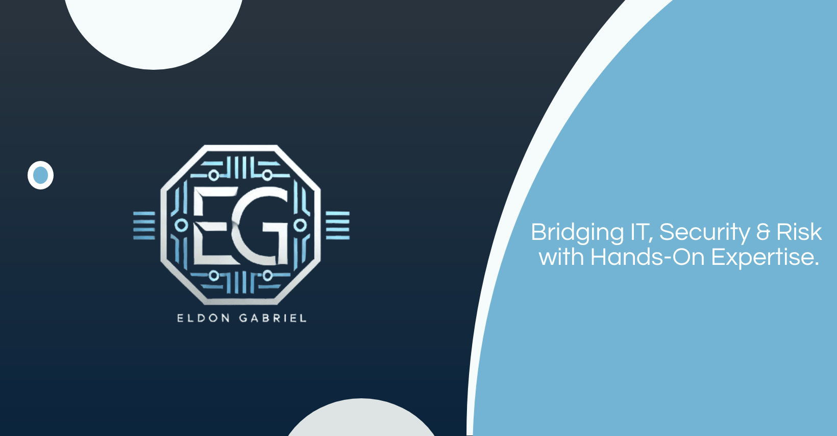 eldongbrl's tweet card. Eldon Gabriel Cybersecurity Portfolio
