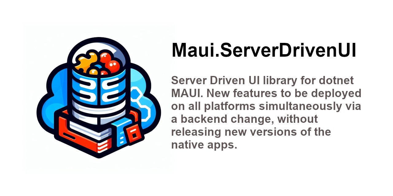 FelippeBaltazar's tweet card. Server Driven UI library for dotnet MAUI. New features to be deployed on all platforms simultaneously via a backend change, without releasing new versions of the native apps. - felipebaltazar/Maui....