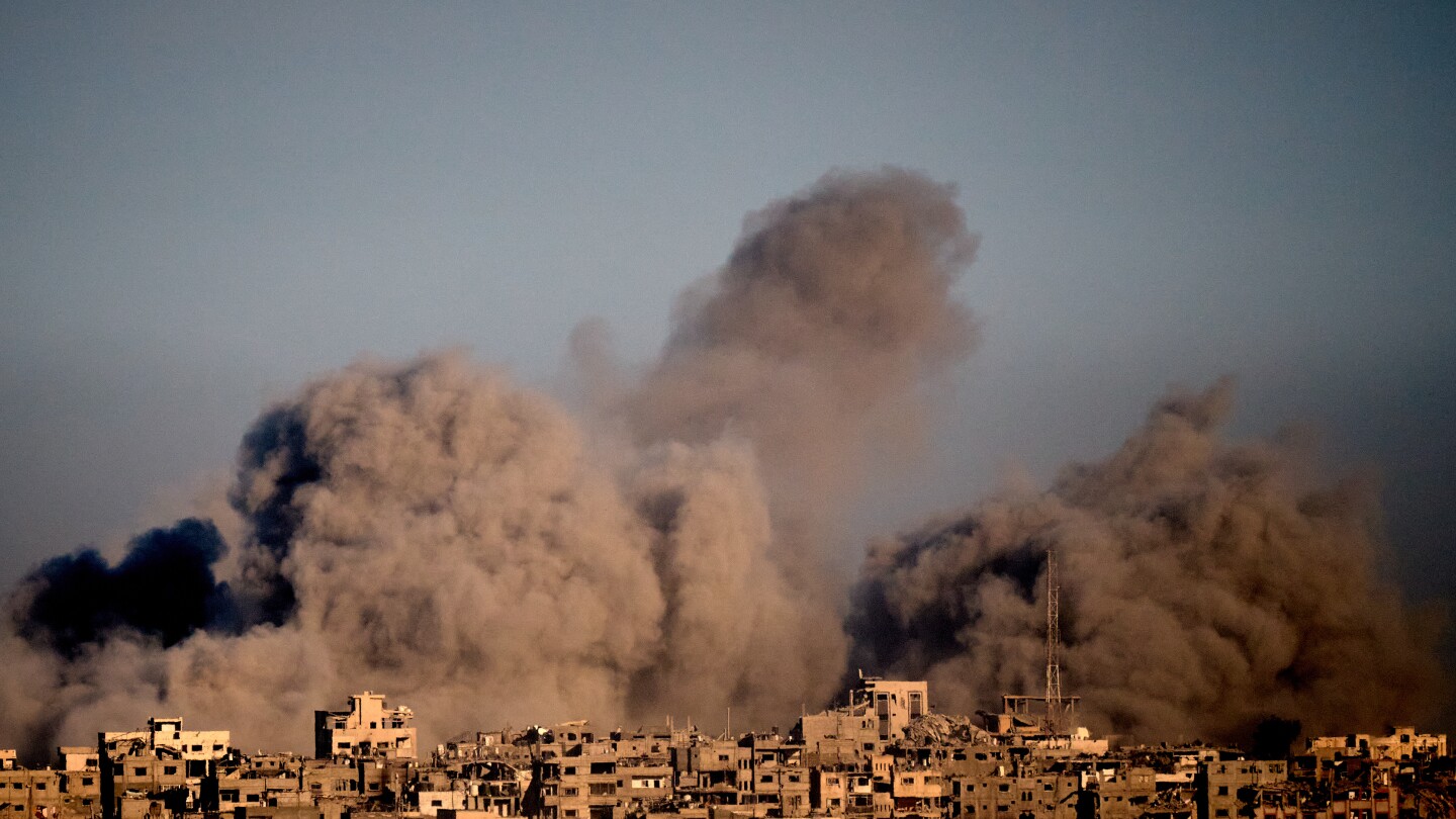 AP's tweet card. President Donald Trump says Israel and Hamas have agreed to the “first Phase” of his peace plan to pause fighting and release at least some hostages and prisoners.