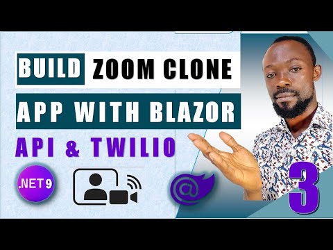 NetcodeHub's tweet card. Build Zoom Cloned with .NET 9 Blazor & Web API - Create Register...