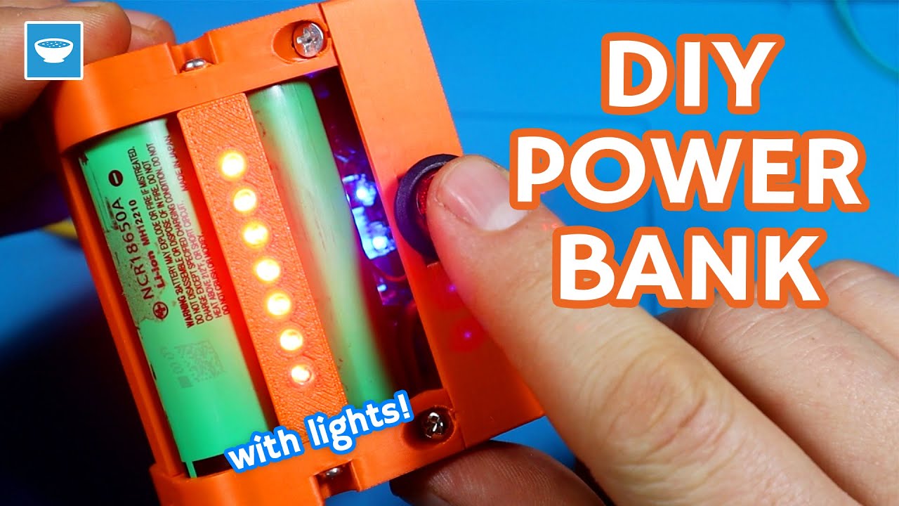 taste_the_code's tweet card. I Built a Super Useful Power Bank from Scratch for Under $10 (18650 +...
