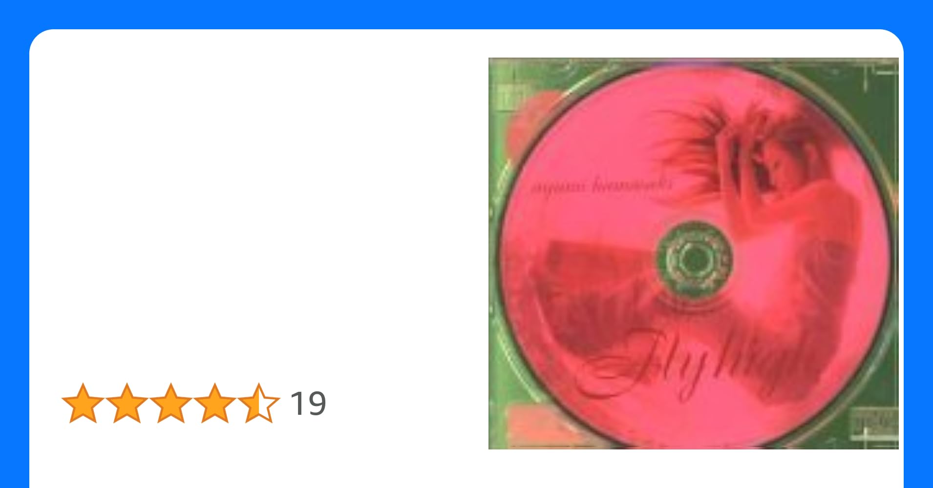 Fire528096's tweet card. Maxi-single of the Cut from the Japanese Pop Chanteuse's Full Length 'love Appears'. Includes 12 Different Versions of 'fly High'.