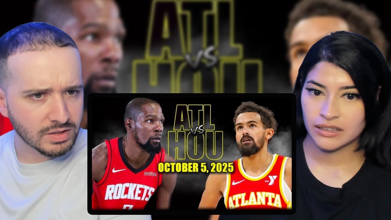 THEGRADIO's tweet card. Yass & Fats Reacts to Houston Rockets vs Atlanta Hawks Full Game...