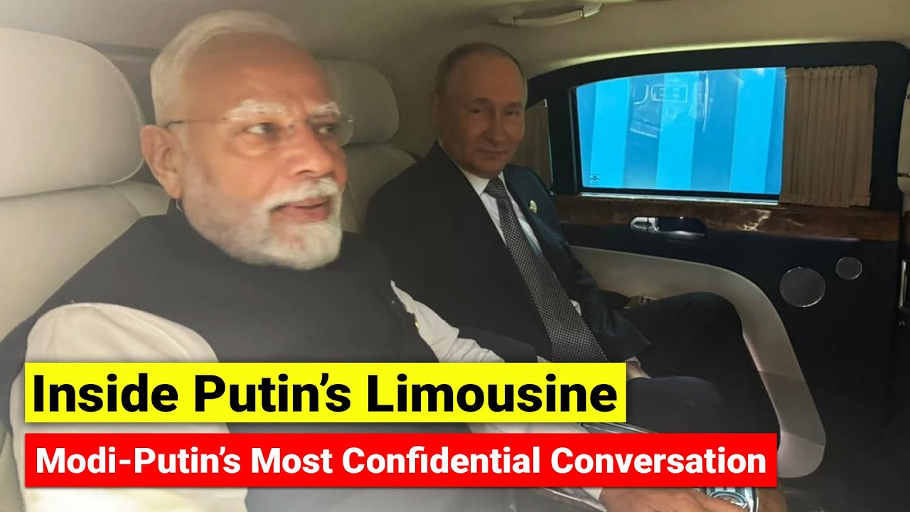amitsengupta01's tweet card. Inside Putin’s Limousine - Modi Putin’s Most Confidential Conversation