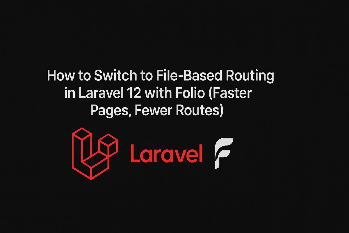 dev_tugrul's tweet card. Learn how to migrate to file-based routing in Laravel 12 using the Folio package. This guide covers installation, setup, code examples…