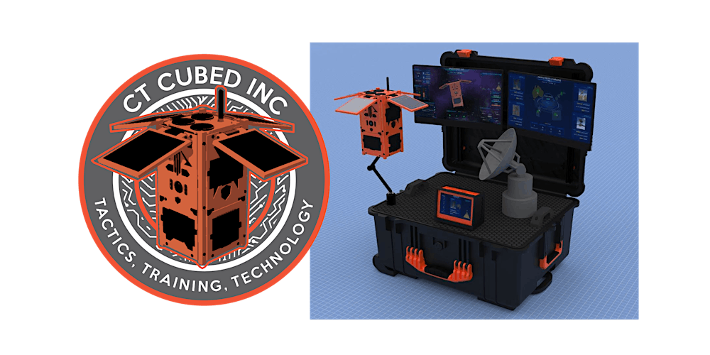 CTcubed's tweet card. 5-day, in-person, training course on cybersecurity fundamentals specifically tailored for space systems