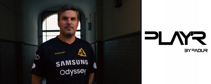 fragbitecom's tweet card. Samuel "Zyppe" Martinsson vill bygga ett starkt CS-community på Playr i Malmö.