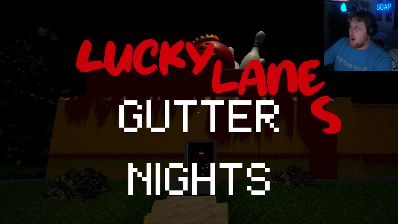 Soap_m8's tweet card. WHY IS HIS HEAD A BOWLING BALL!? (Gutter Nights)