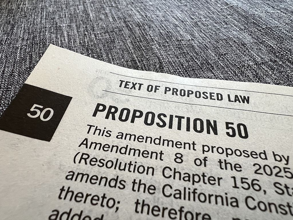 PunchbowlNews's tweet card. California Republicans have significantly scaled back their TV advertising against Proposition 50 amid increasing pessimism among the GOP.