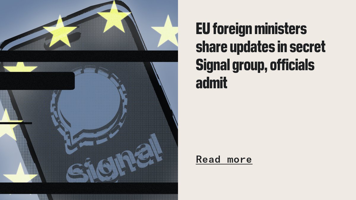 tweets_nika's tweet card. Crucial decisions have been made on the basis of text messages between EU politicians, but officials have always controversially claimed that such "short-lived" communications cannot be stored or...