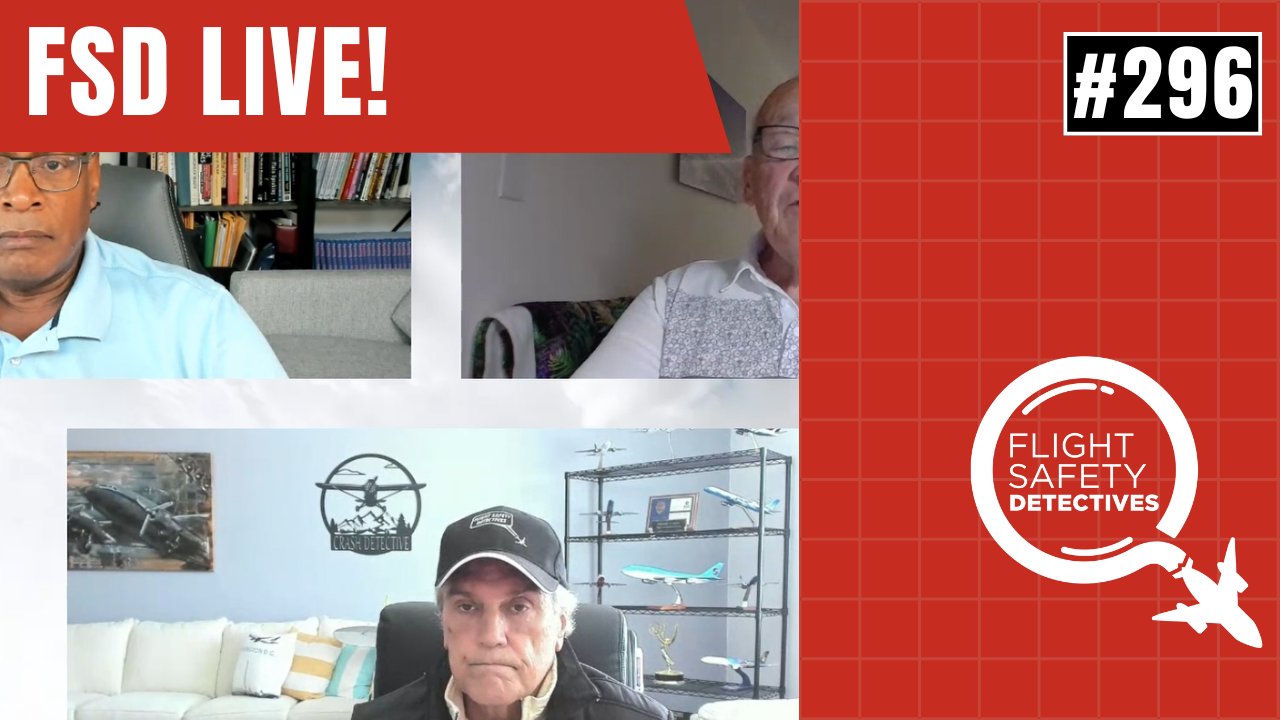 fsdpodcast's tweet card. Viewer questions take John Goglia, Todd Curtis and Greg Feith on a deep dive onto aviation safety headlines.