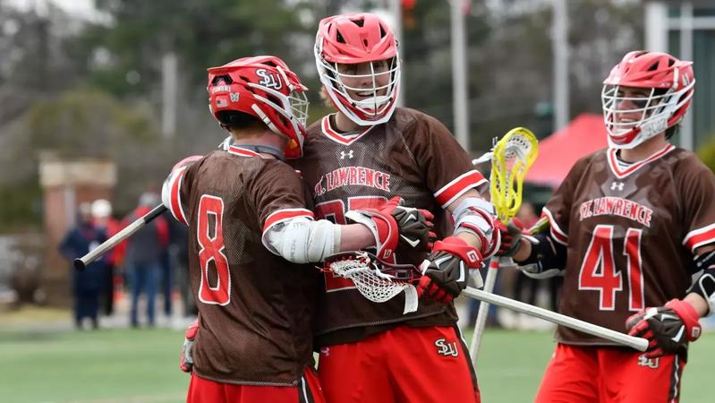 SLUsaints's tweet card. The No. 12 St. Lawrence University men's lacrosse team is set to faceoff against No. 19 Middlebury in the second round of the 2025 NCAA Tournament tomorrow afternoon at Tufts University in Medford,...