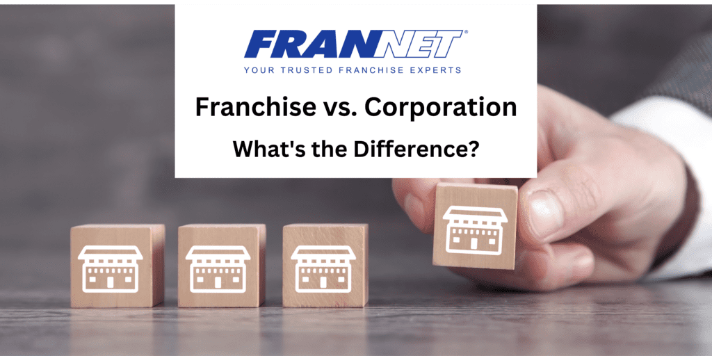 JBFranNet's tweet card. Interested in owning a business? Continue reading to learn the differences between a franchise and a corporation!