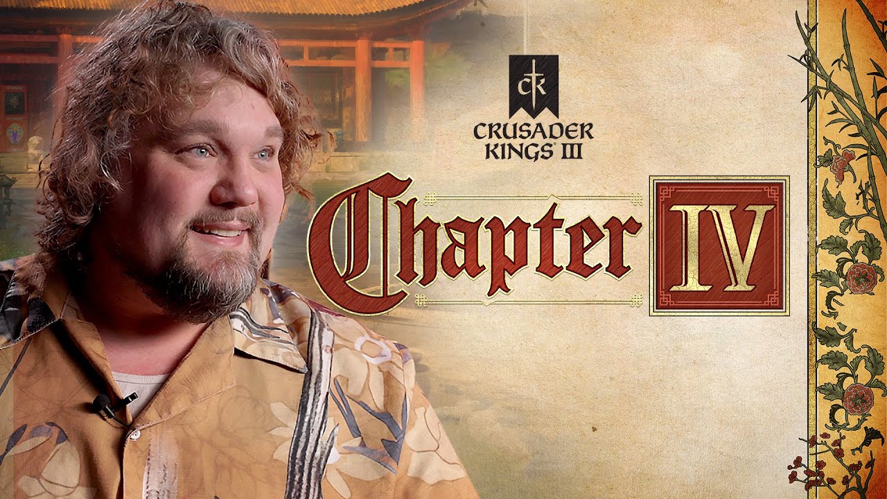 CrusaderKings's tweet card. Crusader Kings III: Chapter IV