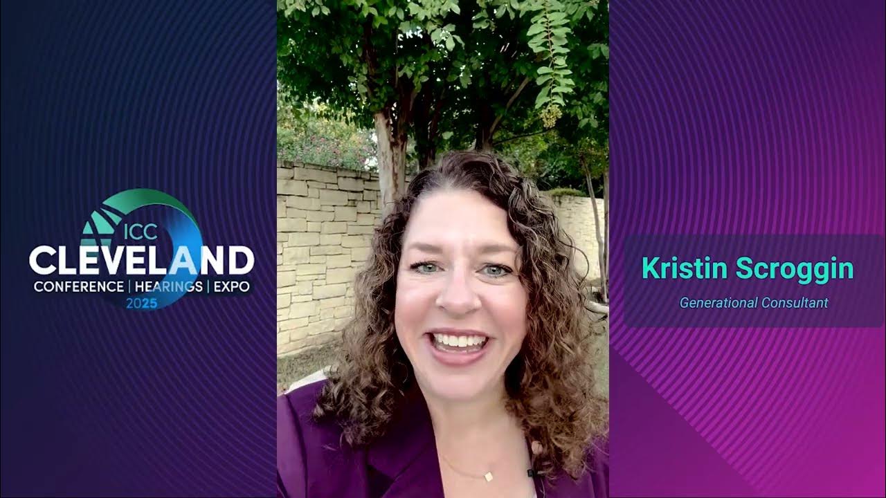 IntlCodeCouncil's tweet card. ICCAC25: Keynote Speaker Kristin Scroggin