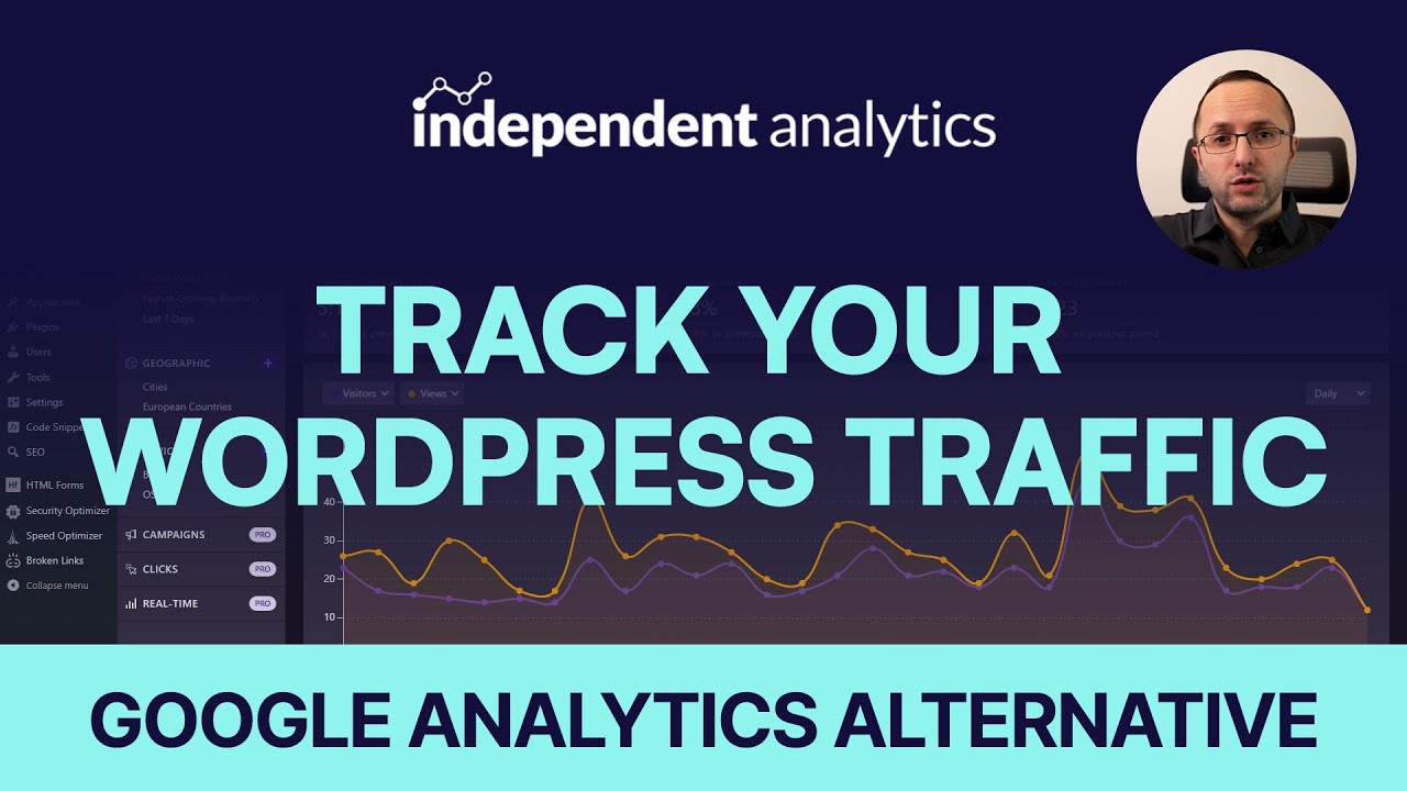 AnalyticsForWP's tweet card. Google Analytics GDPR-Friendly Alternative for WordPress - Independ...