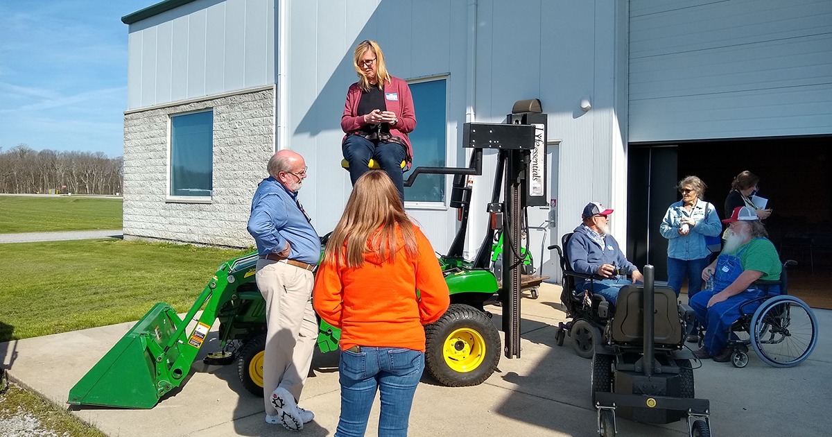 PurdueExtension's tweet card. WEST LAFAYETTE, Ind. — Assistive technologies are critical for the success of farmers with disabilities and other functional limitations. As the average age of farmers increases, more producers can...
