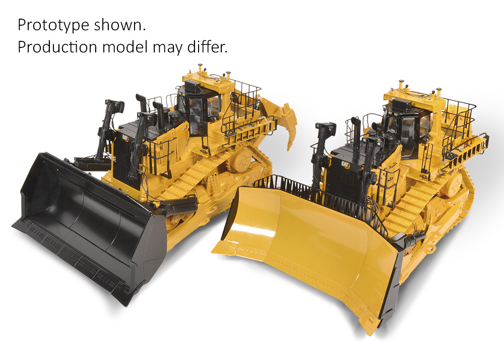 CCModelsINC's tweet card. Finishing their highly anticipated production cycle, we are excited to announce that the Cat® D11 and D11 Carry Dozer in precision 1:24 scale die-cast have been loaded into their container and are...
