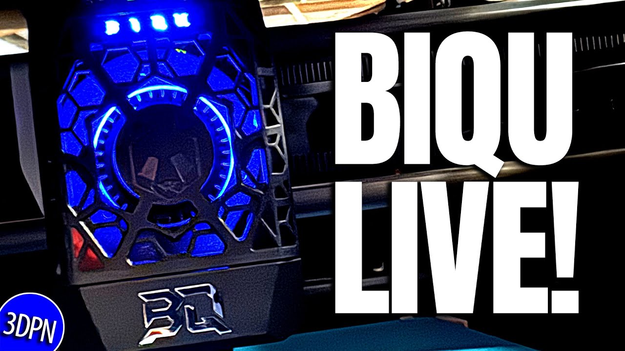 BIQU_3Dprinter's tweet card. BIQU LIVE! Panda Parts for your Bambu 3D Printers!