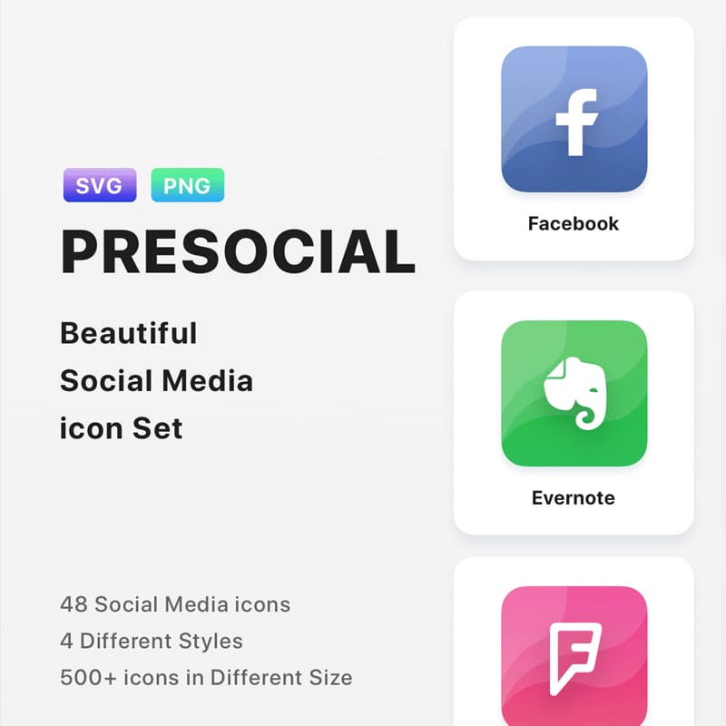cssauthor's tweet card. A Beautiful free social media icon Set from CSS Author. 42 social media,More than 500 vector social media icons in SVG and PNG formats.