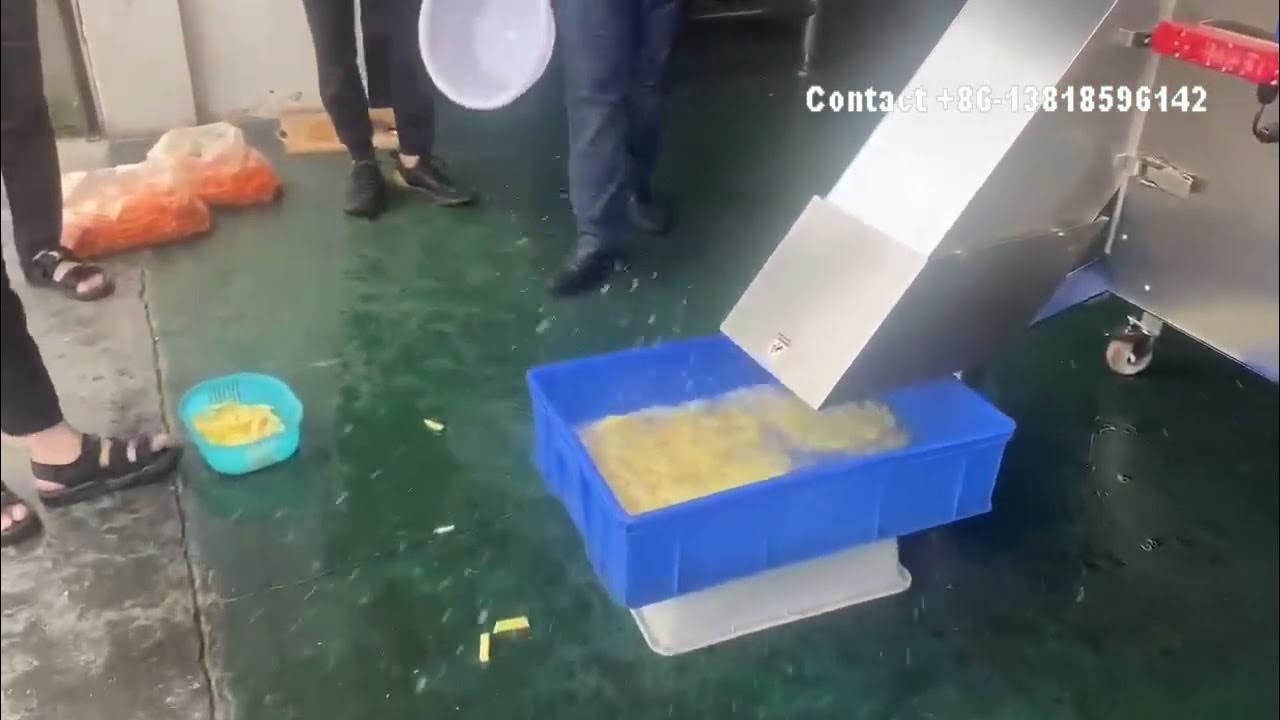 LdmOhL1ietRzolE's tweet card. High end wave pattern vegetable slicer #vegetablemachine #wavepattern...