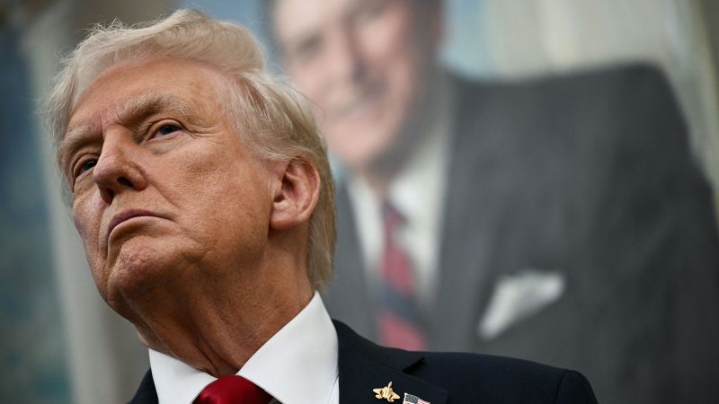 cnnbrk's tweet card. President Donald Trump has signed an executive order for the US to guarantee the security of Qatar — a significant commitment to a non-NATO, Arab ally.