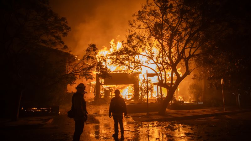 WynnWs's tweet card. Nine months after a raging inferno decimated the Los Angeles area, claiming the lives of a dozen people and burning down thousands of homes and businesses, officials have arrested a suspect in...