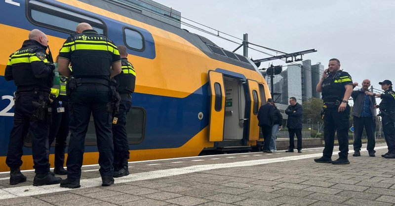 Vechtpartij in trein: veel politie op station Sloterdijk