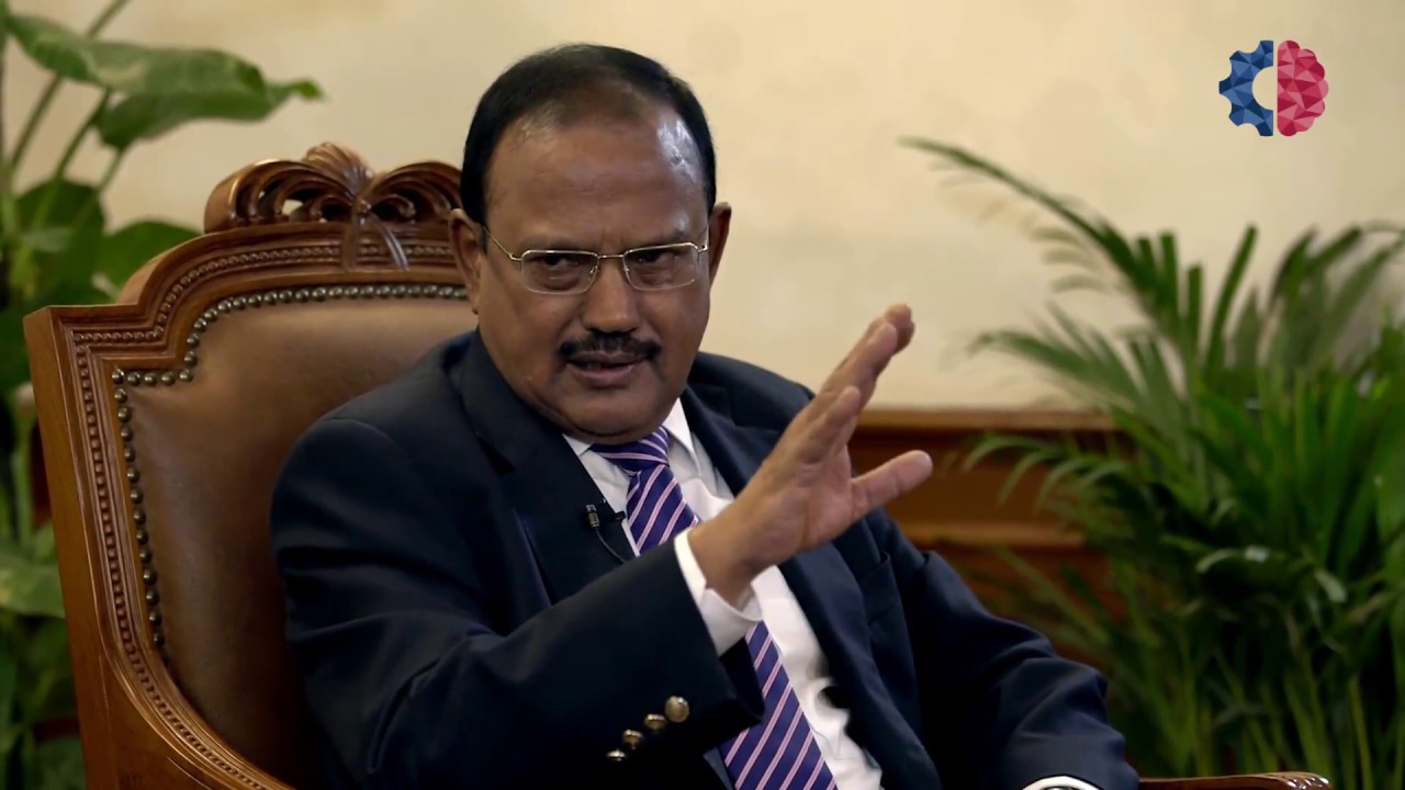 readybytes's tweet card. NSA Ajit Doval latest full interview with CIO Abhay Jere