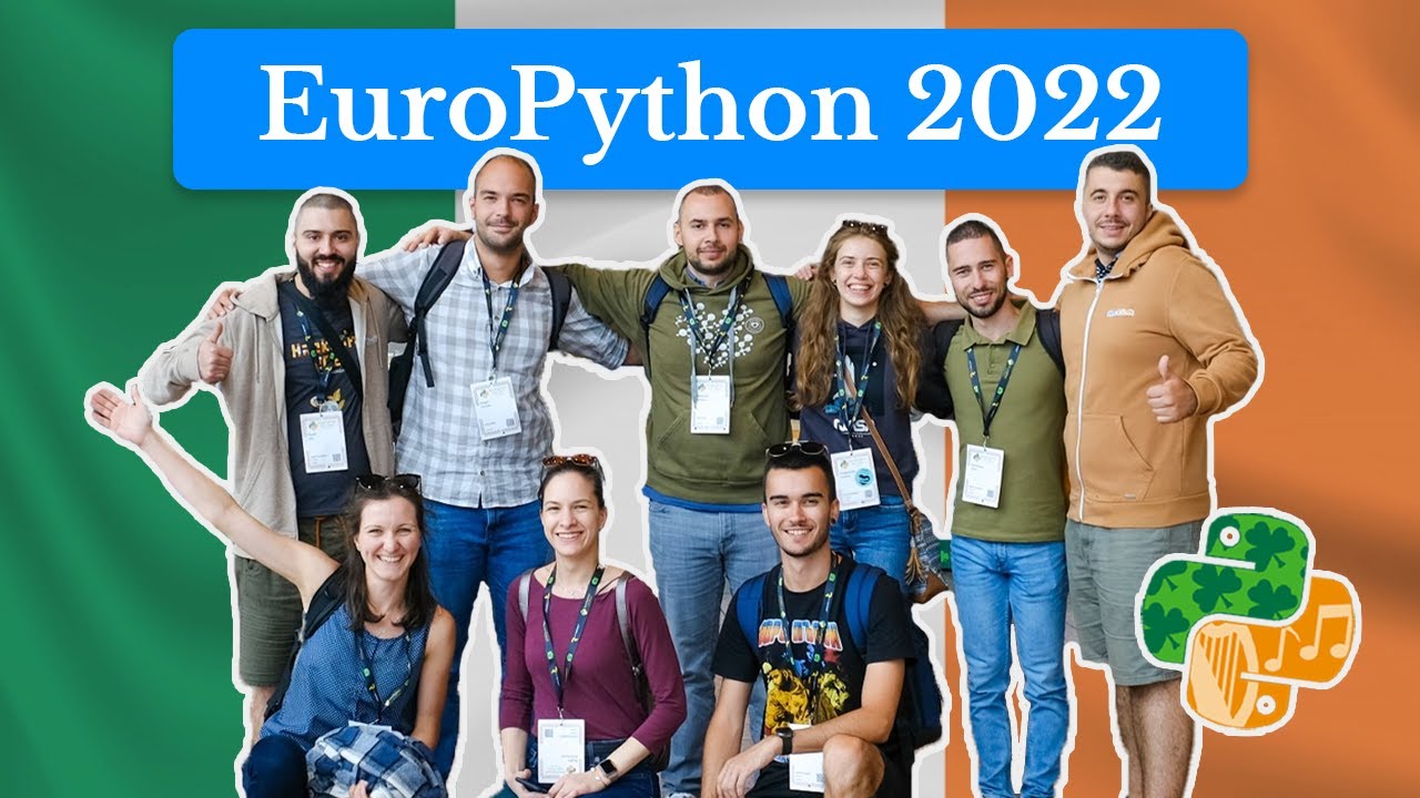 errtien's tweet card. HackSoft team attends EuroPython 2022 in Dublin, Ireland | vlog