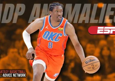 FBBAdviceNet's tweet card. Fantasy Basketball ADP Anomalies On ESPN