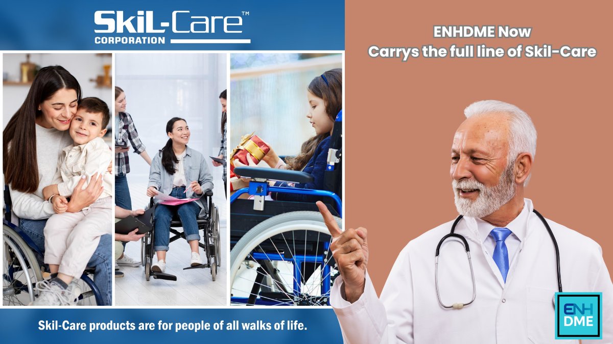 ElderNetHub's tweet card. Discover Skil-Care positioning, mobility, and comfort products for home caregiving. Trusted solutions to support patient care and caregiver peace of mind.